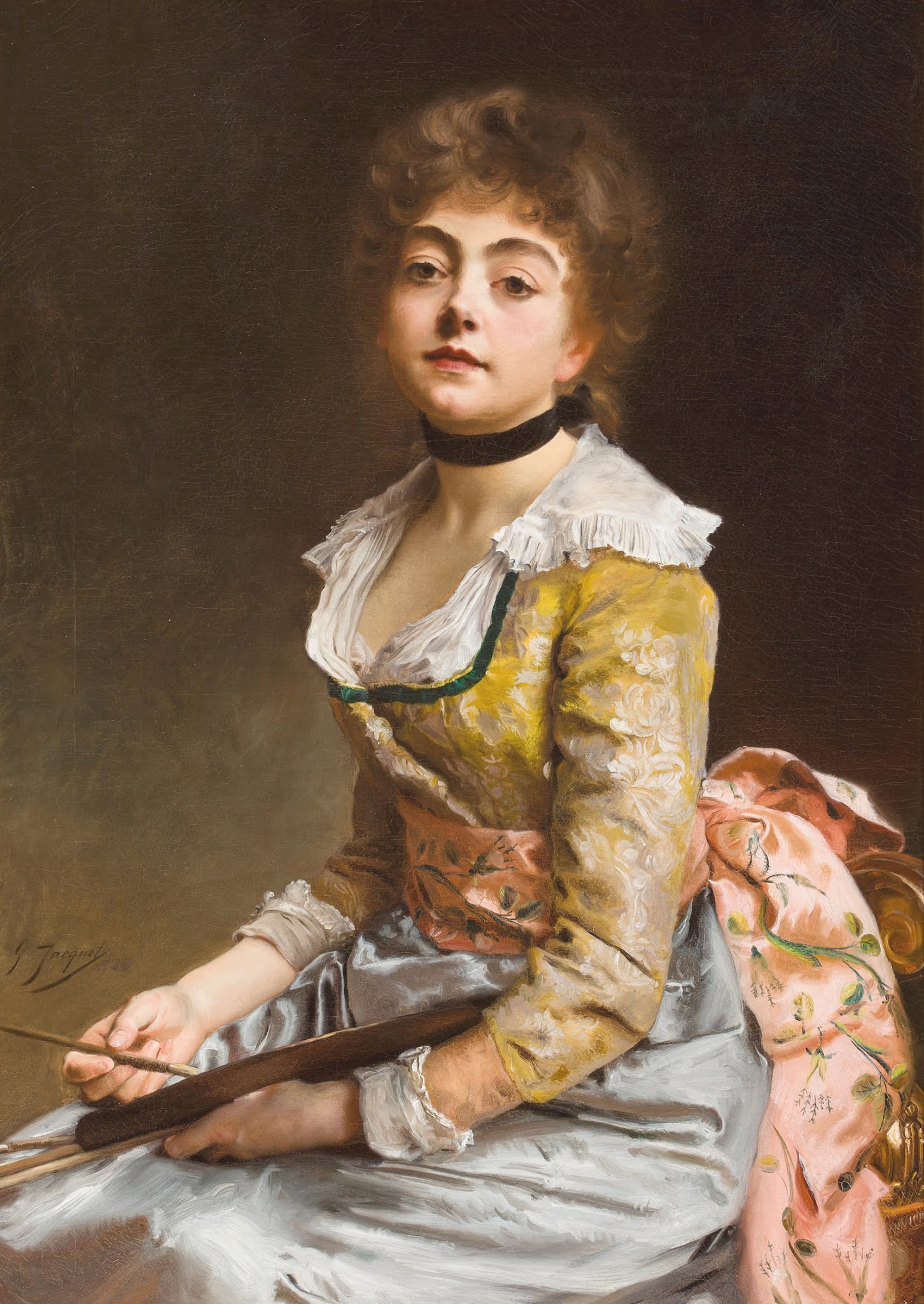 Gustave Jean JACQUET (1846-1909) ✿ | Catherine La Rose ~ The Poet